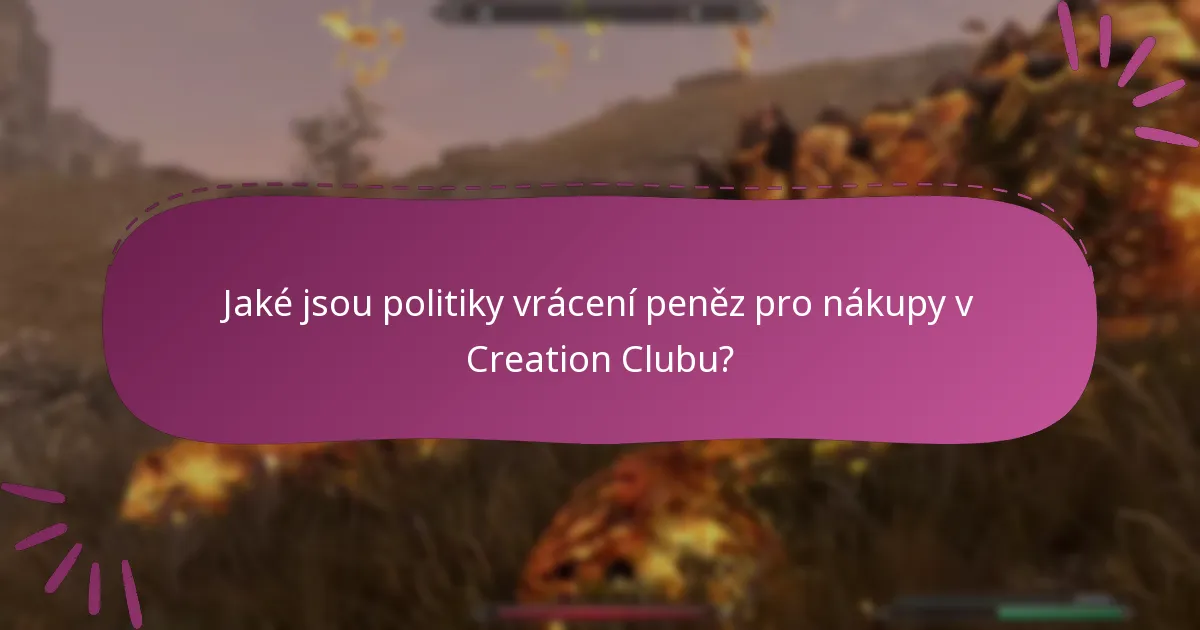 Jaké platební metody jsou akceptovány pro nákupy v Creation Clubu?